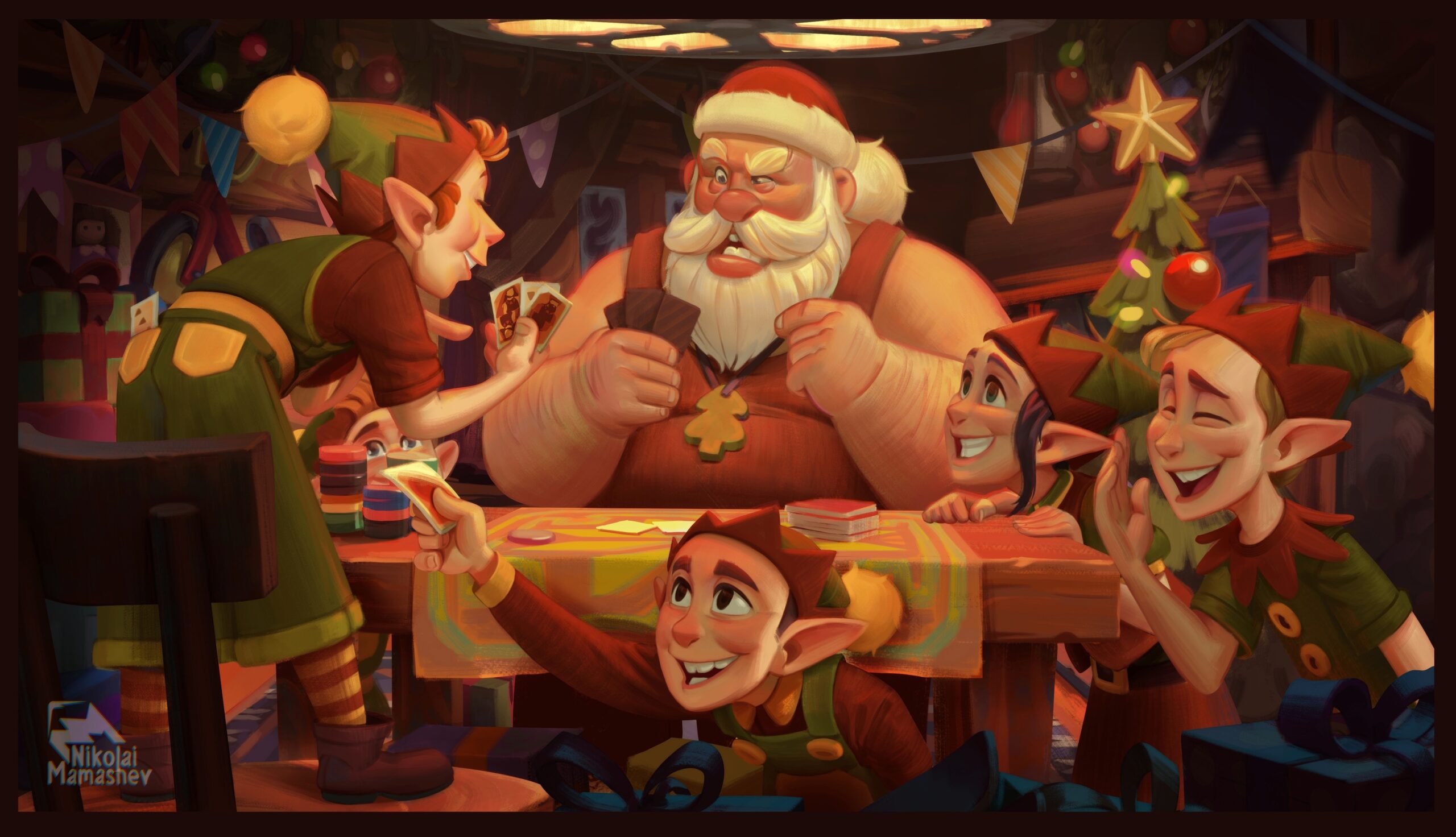 πόκερ Χριστούγεννα