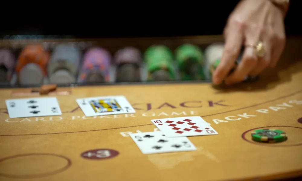 Blackjack τραπέζι