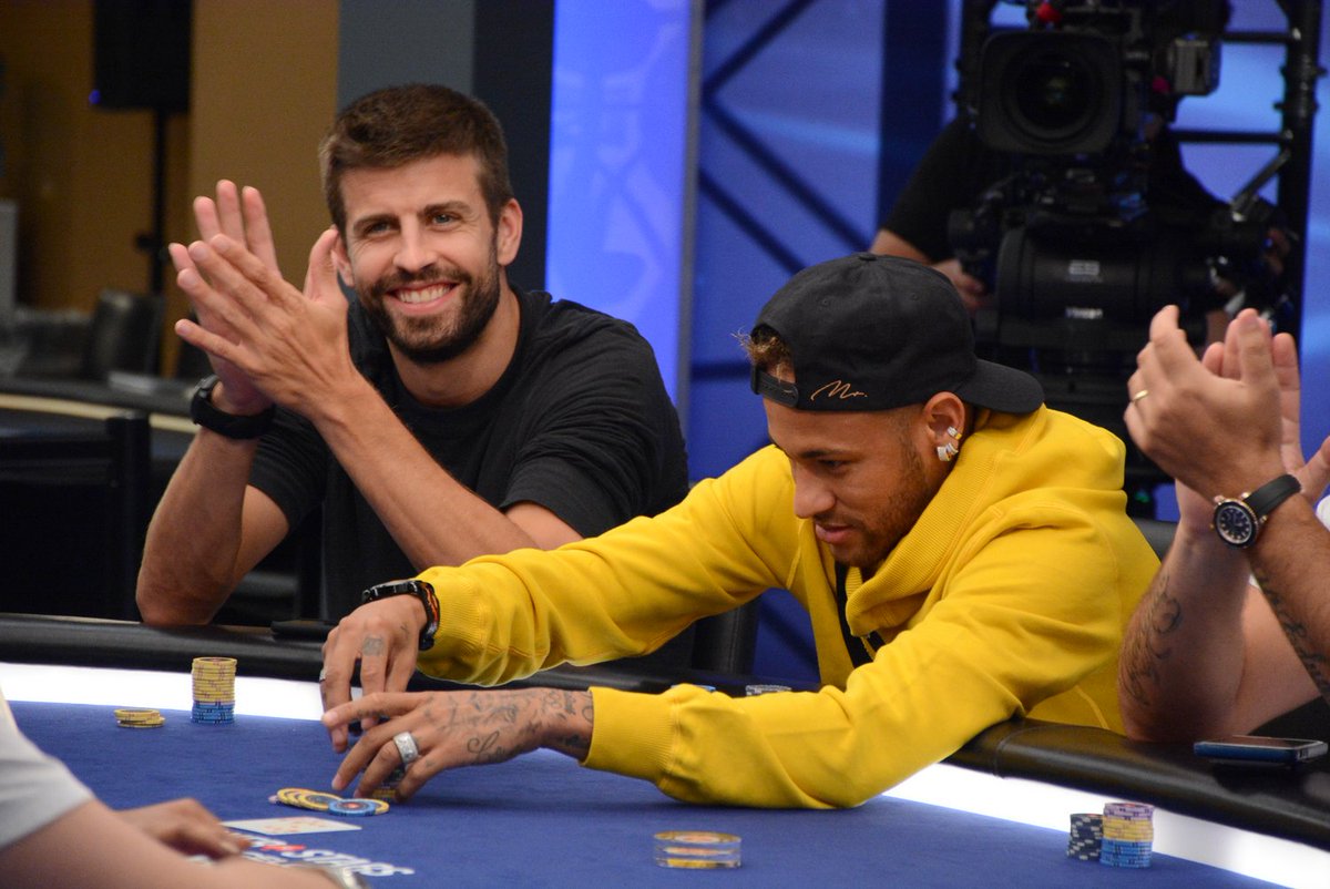 Νεϊμάρ Πικέ τραπέζι πόκερ