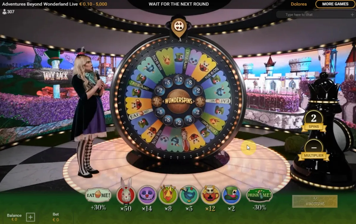 Adventures Beyond Wonderland online casino